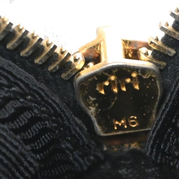 PRADA Logo Tessuto 2Way Shoulder Hand Bag Nylon Leather Black Nero 72YD575 - Picture 15 of 16